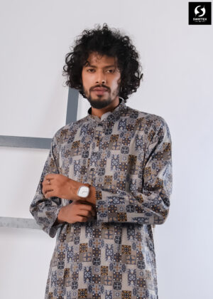 Printed Panjabi