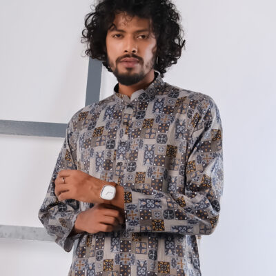 Printed Panjabi