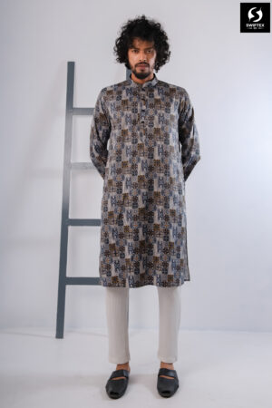 Printed Panjabi - Image 2