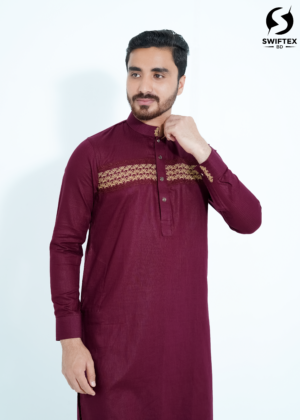 Premium Embroidery Panjabi - Image 2